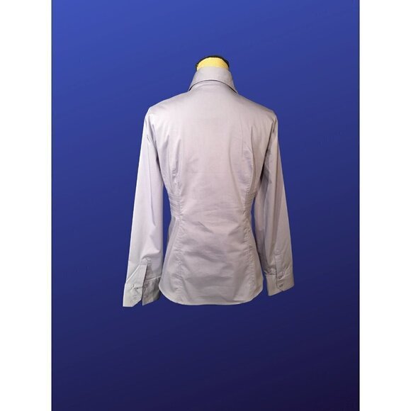 NEW YORK & COMPANY Stretch PIN-TUCKED Tunic Blouse, LILAC, NWT, Size XL - Picture 2 of 7